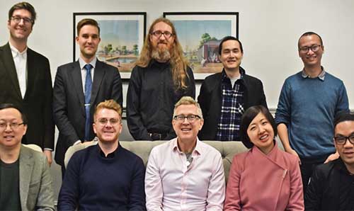 Staff that work at the Manchester China Institute