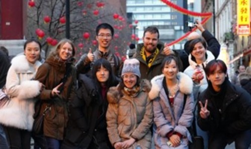 Group of people from the Manchester-China Friendship Programme