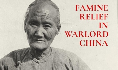 Famine Relief in Warlord China book cover.