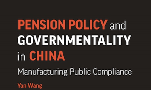 Pension Policy and Governmentality in China book cover.